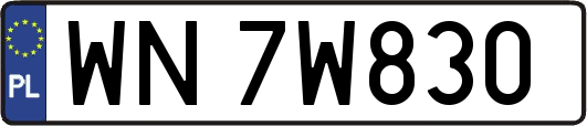 WN7W830