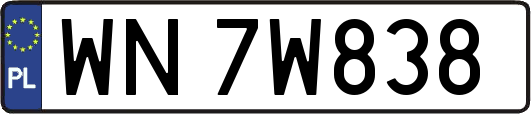 WN7W838