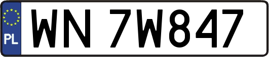 WN7W847