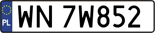 WN7W852