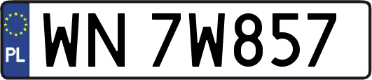 WN7W857