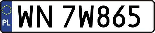 WN7W865