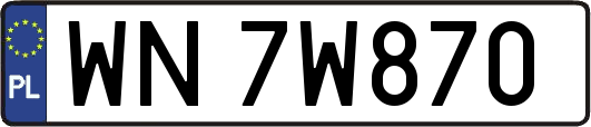 WN7W870