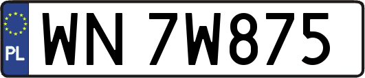 WN7W875