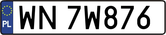 WN7W876