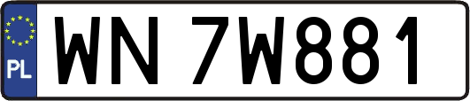 WN7W881
