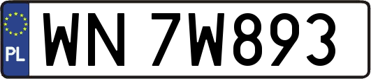 WN7W893