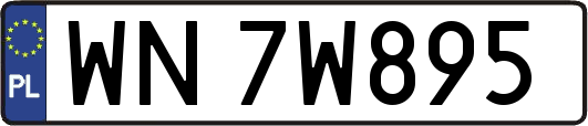 WN7W895
