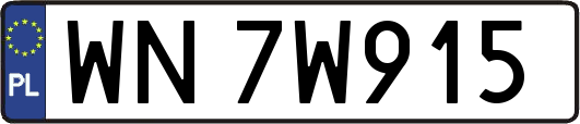 WN7W915