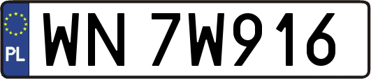 WN7W916