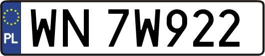 WN7W922