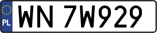 WN7W929