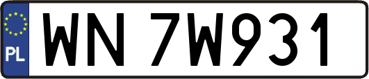 WN7W931