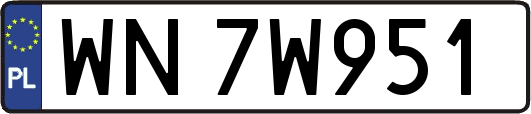 WN7W951