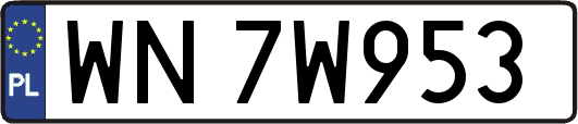 WN7W953