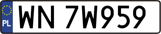 WN7W959