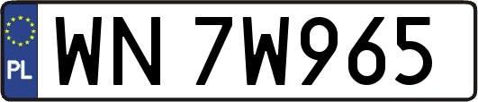WN7W965