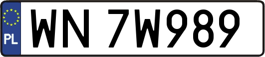WN7W989