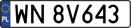 WN8V643