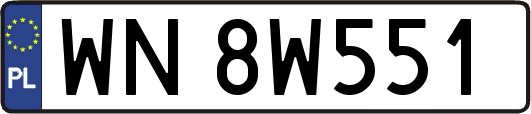 WN8W551