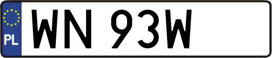 WN93W