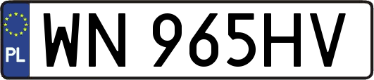 WN965HV