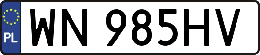 WN985HV