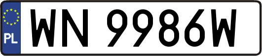 WN9986W