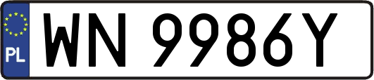 WN9986Y