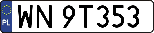 WN9T353