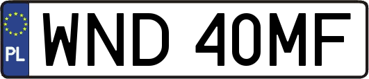 WND40MF