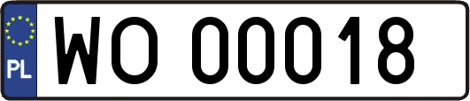 WO00018