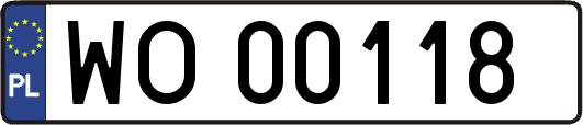WO00118