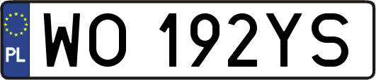 WO192YS