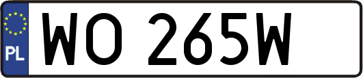 WO265W
