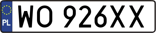 WO926XX