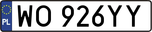 WO926YY