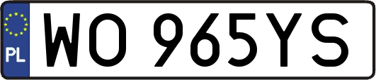 WO965YS