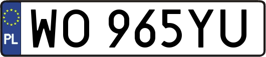 WO965YU