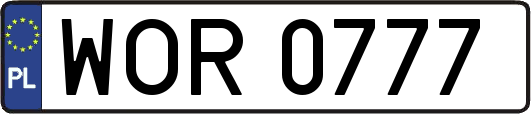 WOR0777