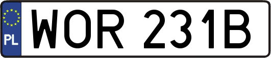 WOR231B