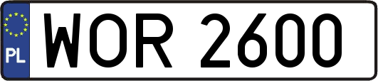 WOR2600