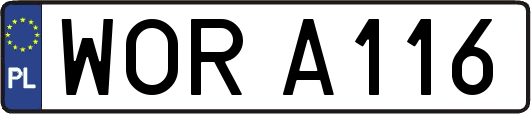 WORA116