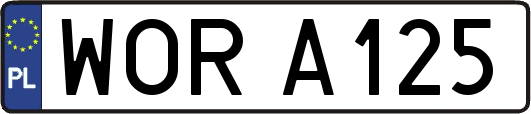 WORA125