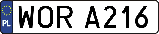 WORA216