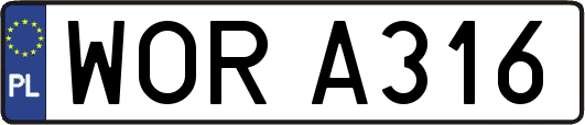 WORA316