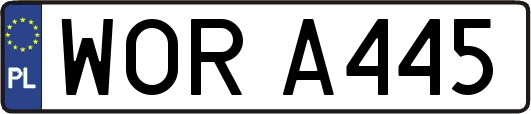 WORA445