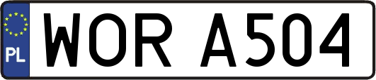 WORA504