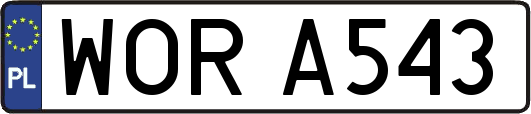 WORA543