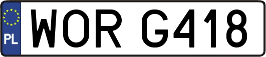 WORG418